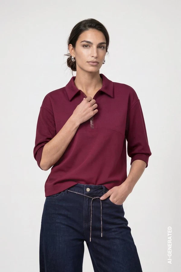 Monari Longsleeve 809854 Rood 1