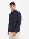 Blue Industry Overshirt STEFANO-W26-M12 Blauw 1
