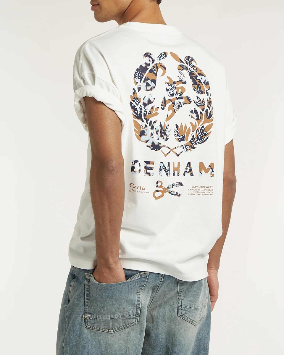 Denham T-Shirt 01-26-01-52-071 Wit 1