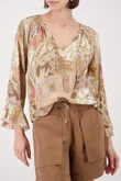 Monari Blouse 410570 Bruin 1
