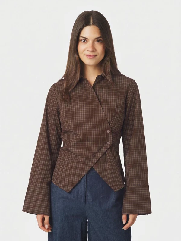 Neo Noir Blouse Fenli Paars 1