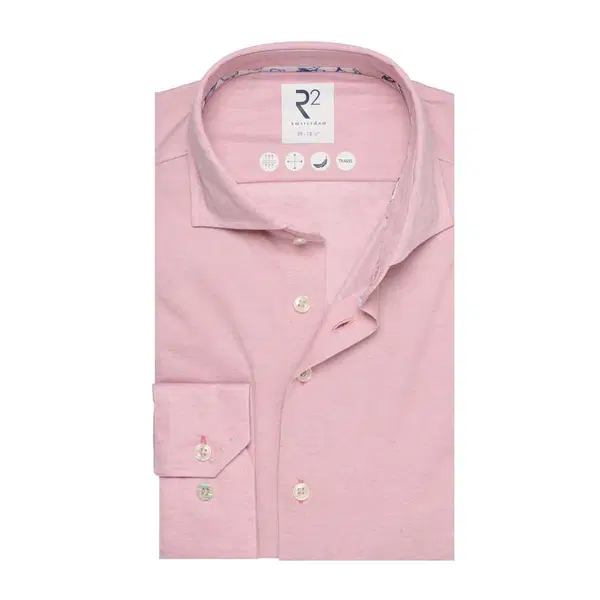 R2 Amsterdam Overhemd 132.WSP.022 Roze 1