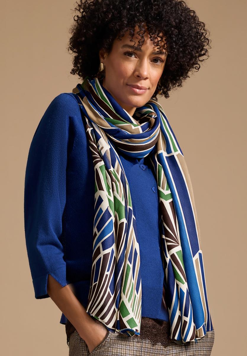 Bianca Sjaal 87510 Blauw 4