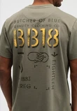 Butcher of Blue T-Shirt Army Elphin Groen 6