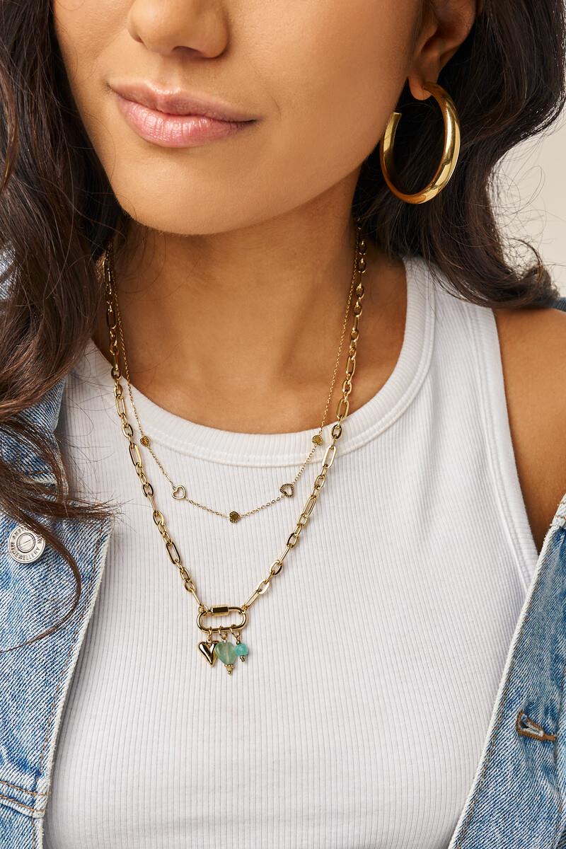 My Jewellery Ketting MJ15398 Goud 2