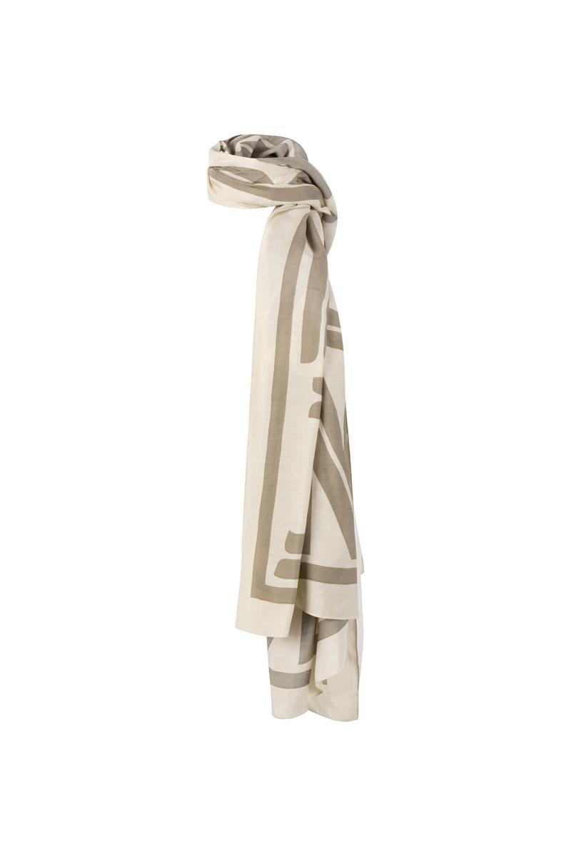 Jansen Amsterdam Sjaal Scarf Groen 2