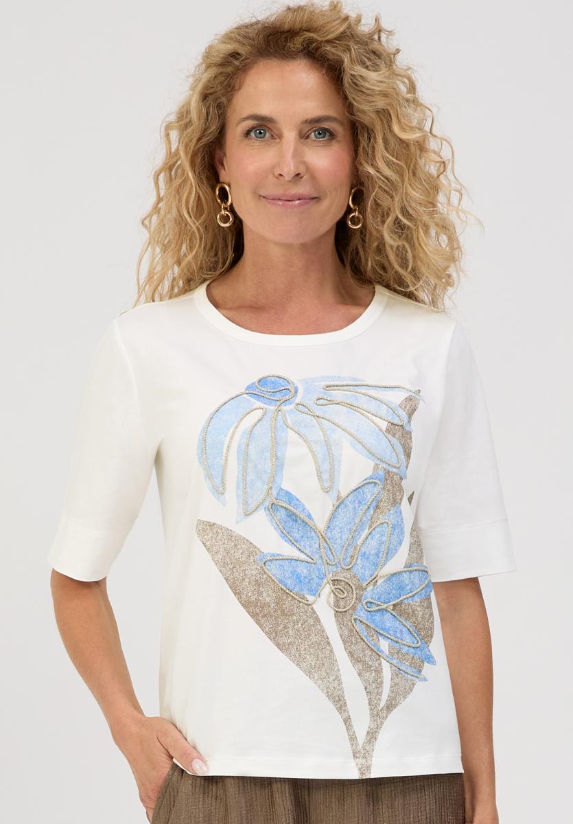 Bianca T-Shirt Dinia Off-White 1