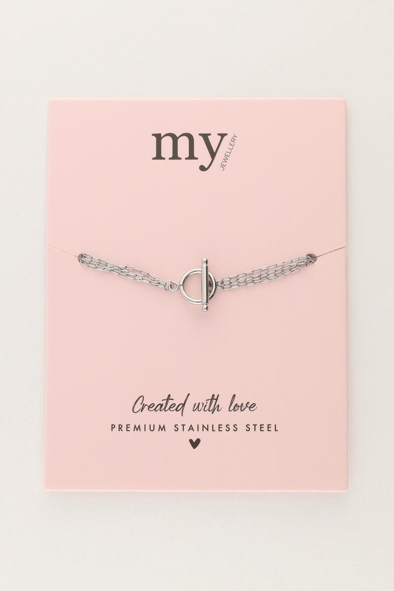 My Jewellery Armband MJ11093 Zilver 2