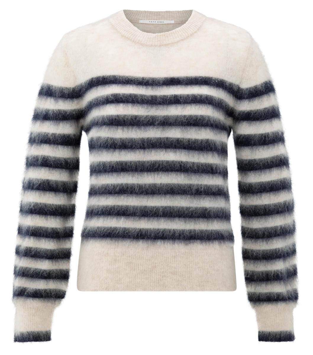 YAYA Trui 01-000539-510 Blauw 2