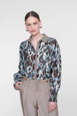 Geisha Blouse 63713-20 Bruin 1