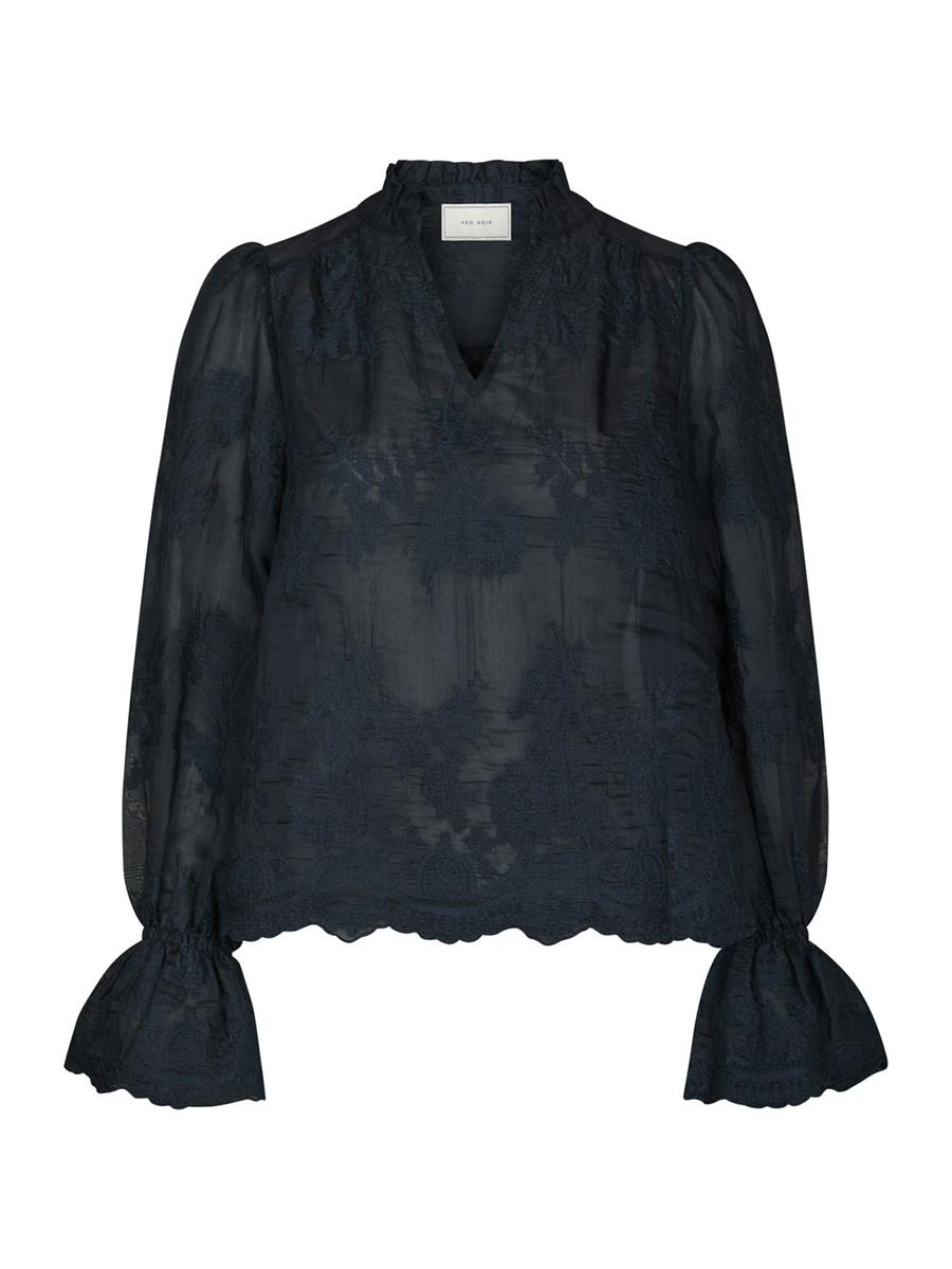 Neo Noir Blouse Amara Blauw 2