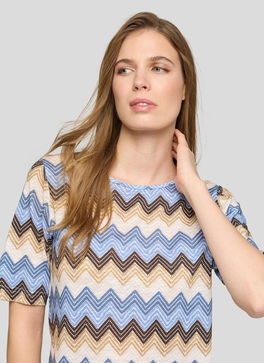 Rabe T-Shirt 56-118373 Blauw 4