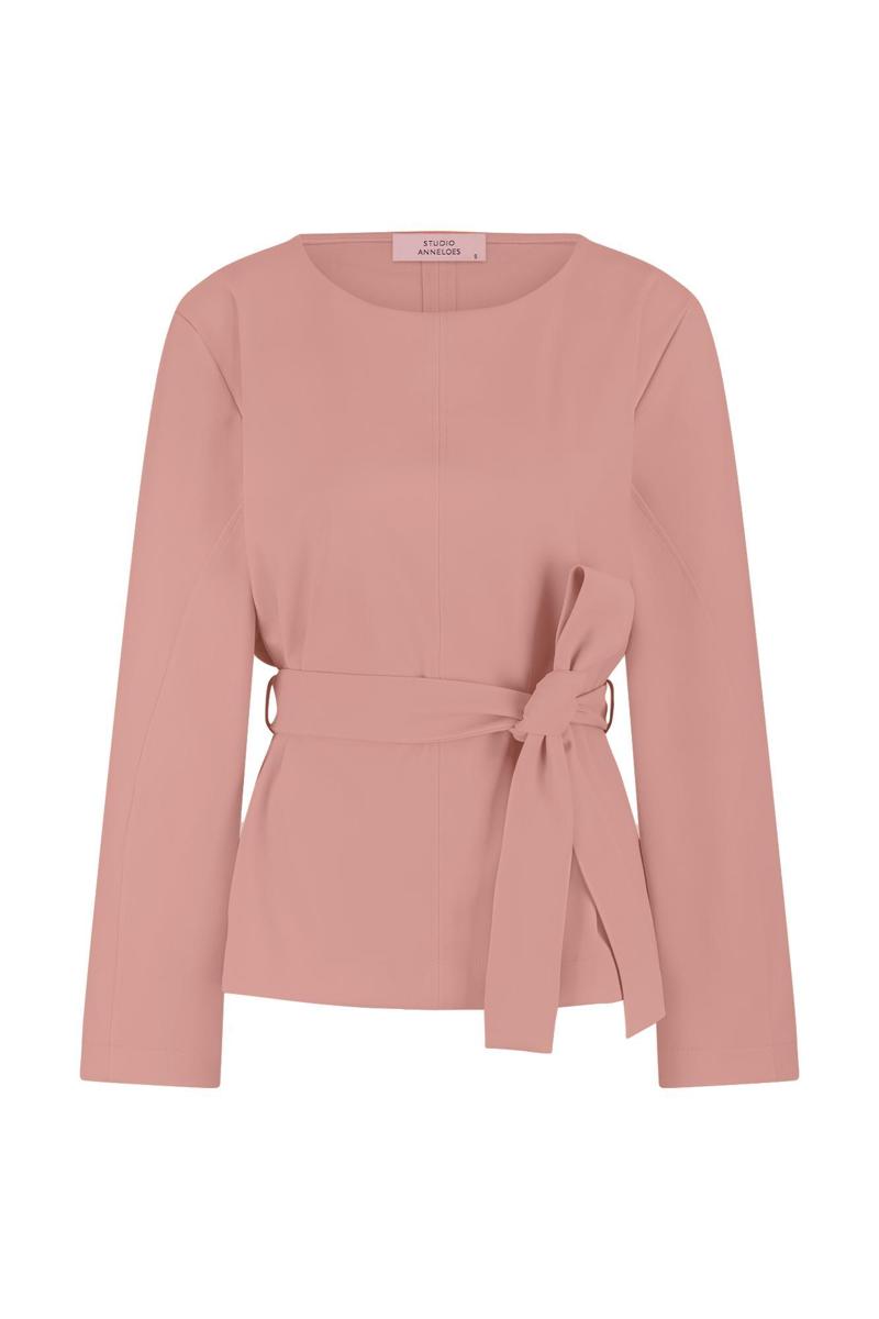 Studio Anneloes Blouse Gaby bonded top Roze 2