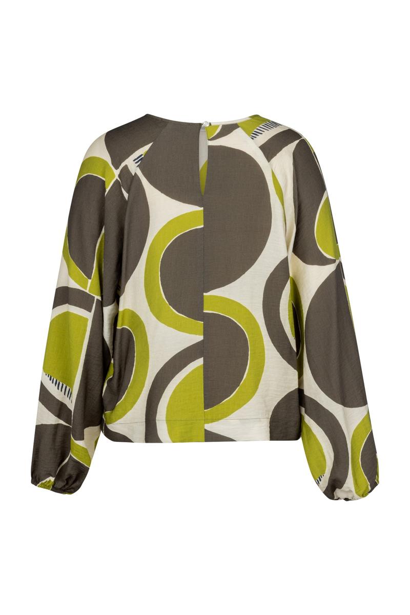 Studio Anneloes Blouse Apple Circle Groen 3