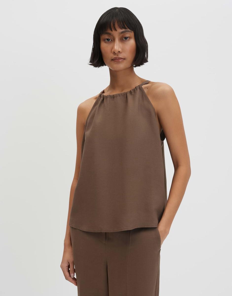 SOMEDAY Blouse 10546111558428 Bruin 1