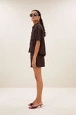 By-Bar Short Lio Linen Bruin 4