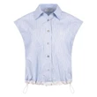 NUKUS Blouse Abby Blauw 2