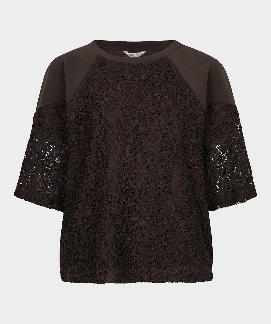 EsQualo T-Shirt F26.05503 Bruin 2