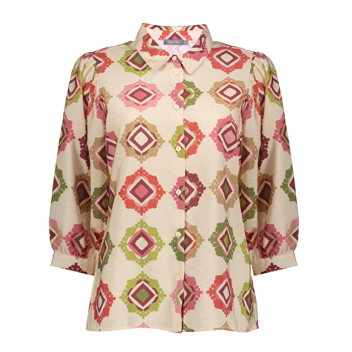 Geisha Blouse 63480-20 Beige 4