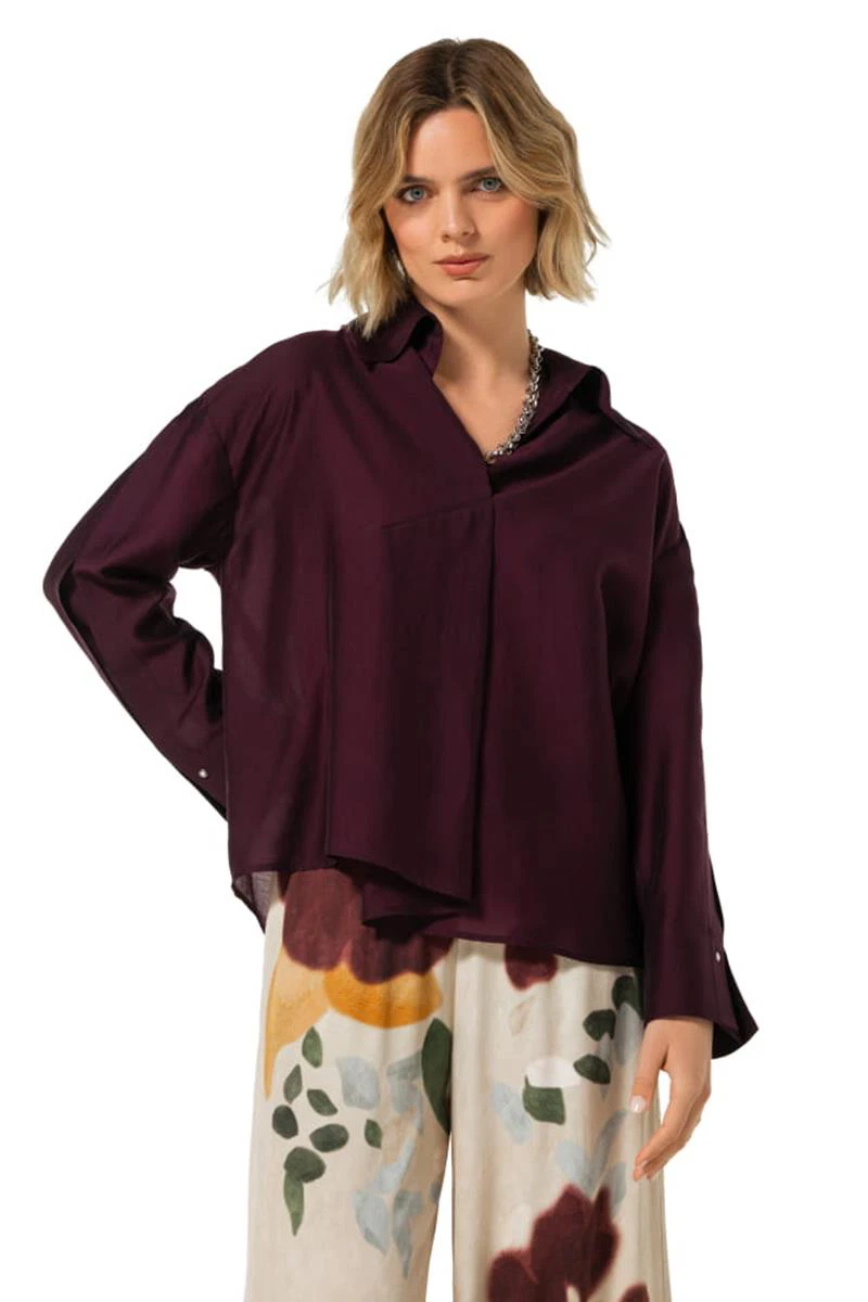 Caroline Biss Blouse 4621 Paars 1