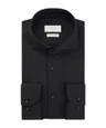 Profuomo Overhemd Hux Zwart 2