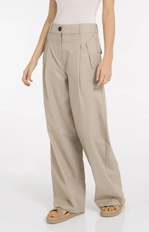 YAYA Pantalon 01-301251-604 Beige 1