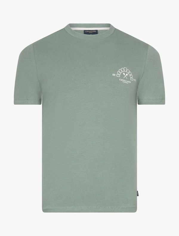 Cavallaro T-Shirt Don Basilico Groen 1