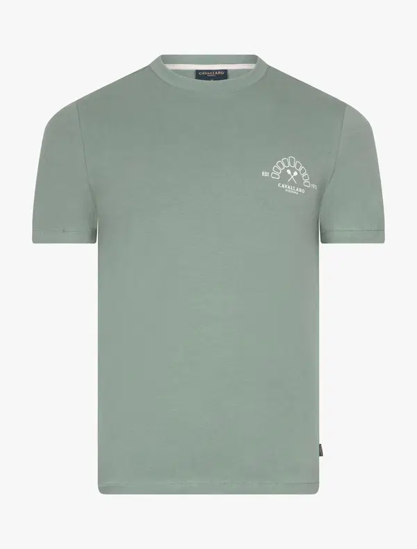 Cavallaro T-Shirt Don Basilico Groen 1