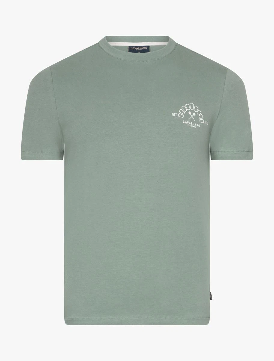 Cavallaro T-Shirt Don Basilico Groen 1