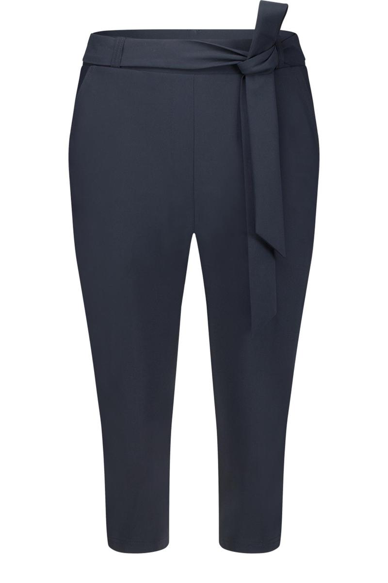 Studio Anneloes Studio Anneloes Pantalon Hanna capri trous Blauw 1