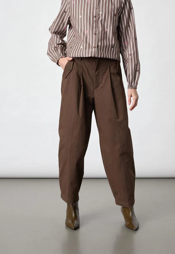 Sisters Point Pantalon Edith-Pa Bruin 1