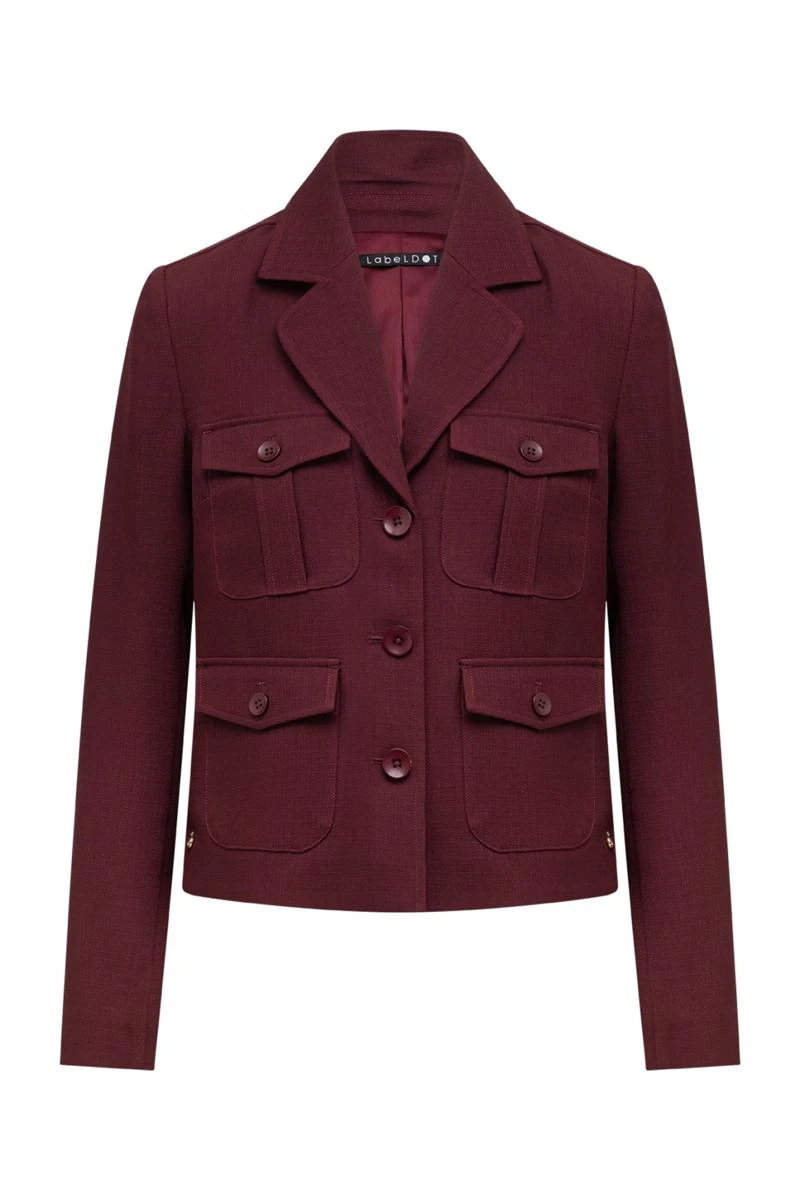 Label DOT Blazer 2627034 Rood 3