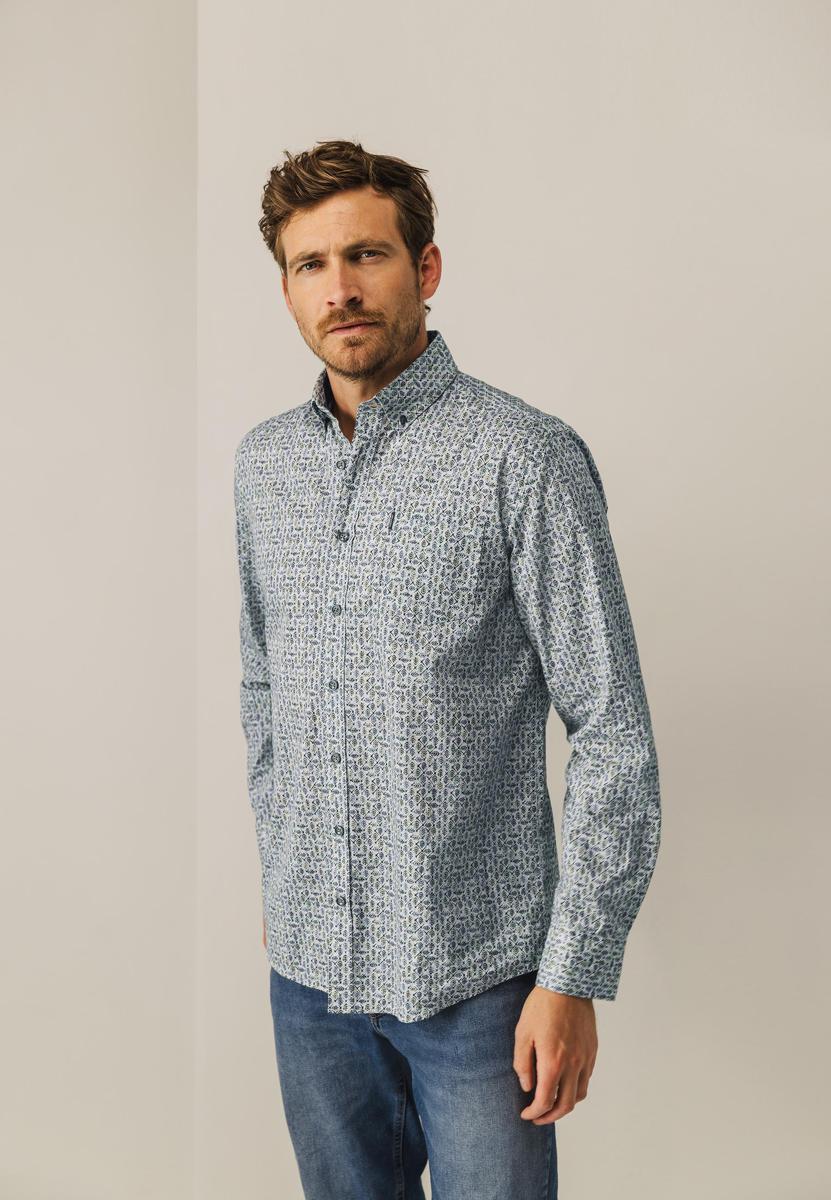 State of Art Overhemd 214-25207 Blauw 1