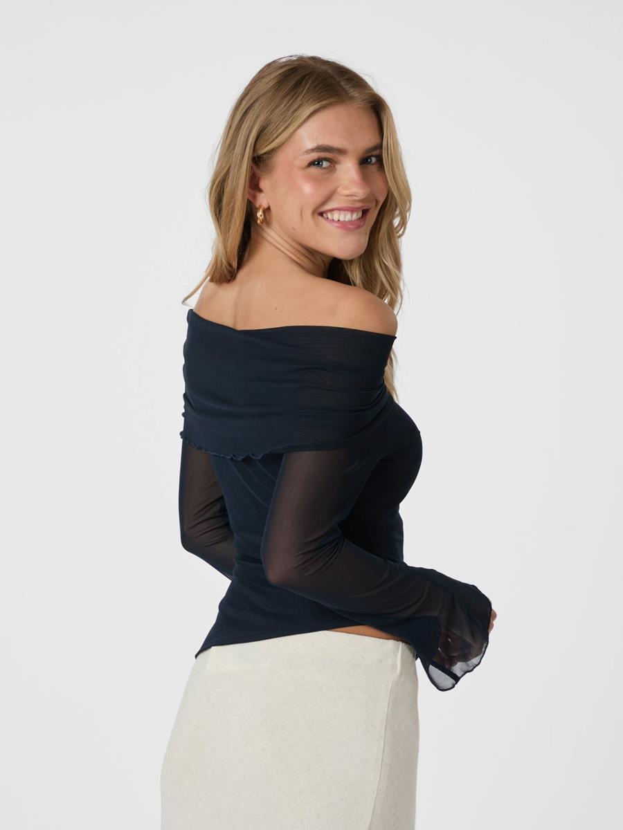 Neo Noir Top Addie Blauw 3