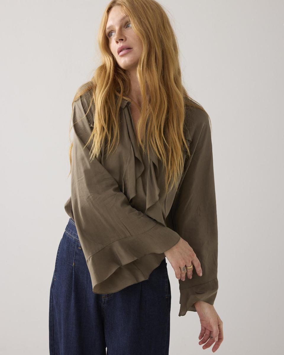 Summum Blouse 2s3340-12173 Groen 1