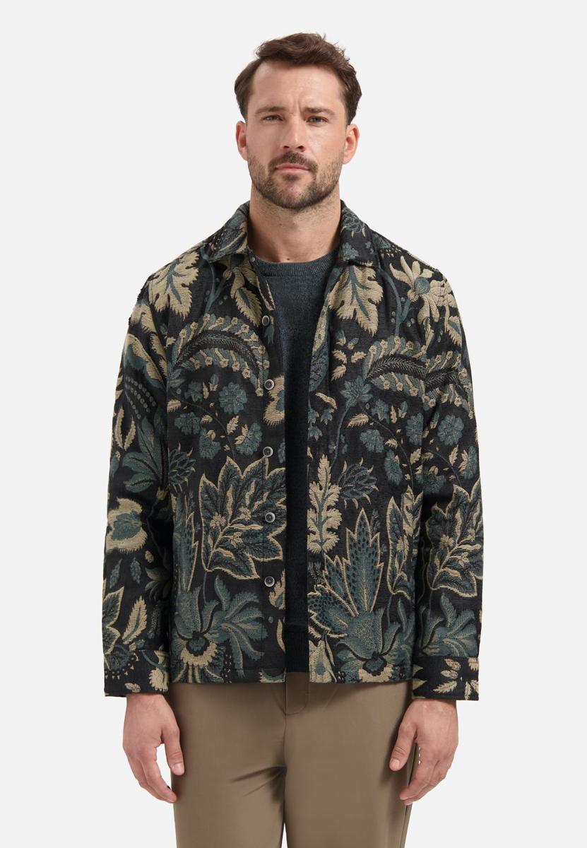 No Excess Overshirt 30531108 Zwart 1