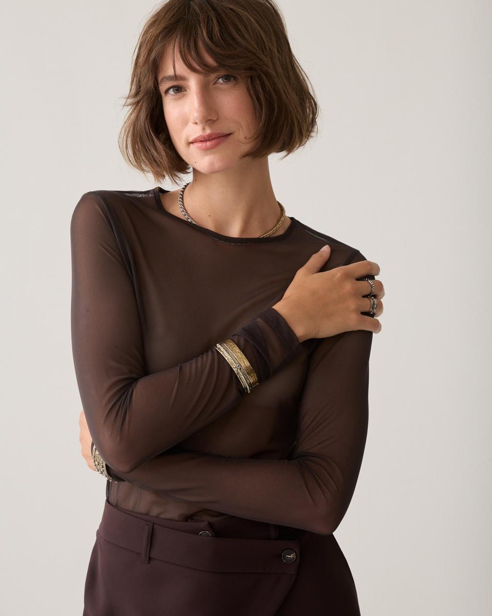 Summum Longsleeve 3s5394-30180 Bruin 1