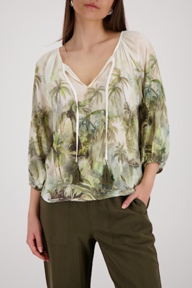 Monari Blouse 410678 Groen 1