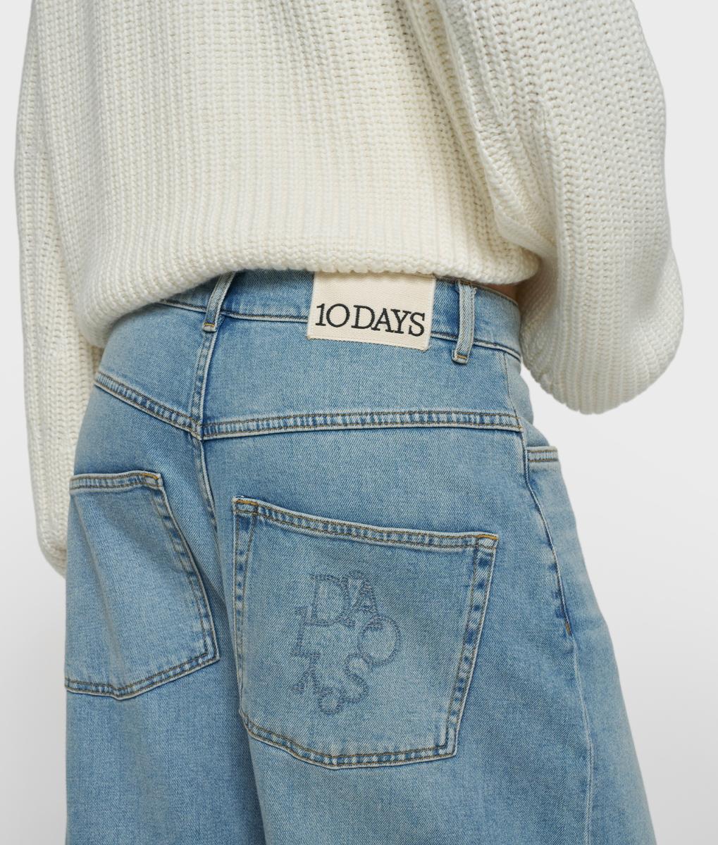 10DAYS Jeans 20-061-6204 Blauw 4
