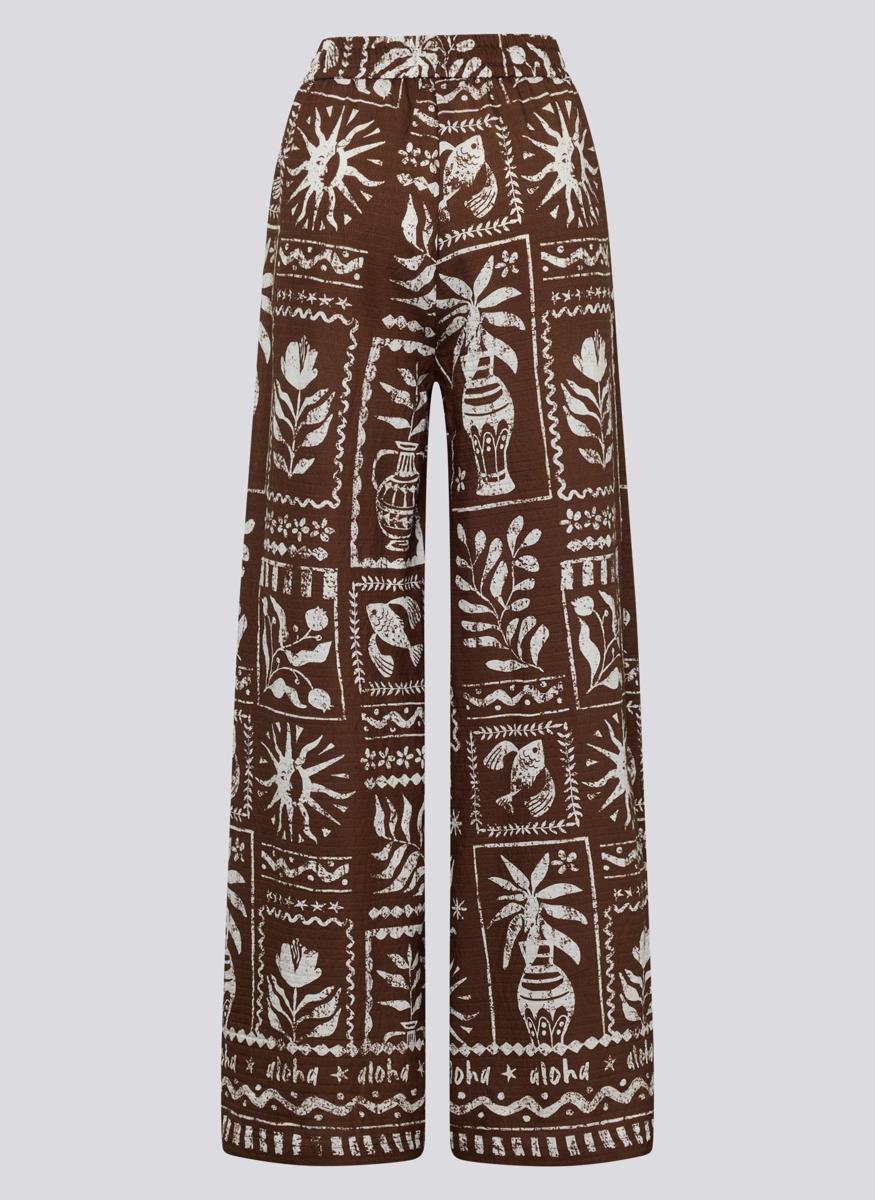 LeComte Pantalon 56-624152 Bruin 4