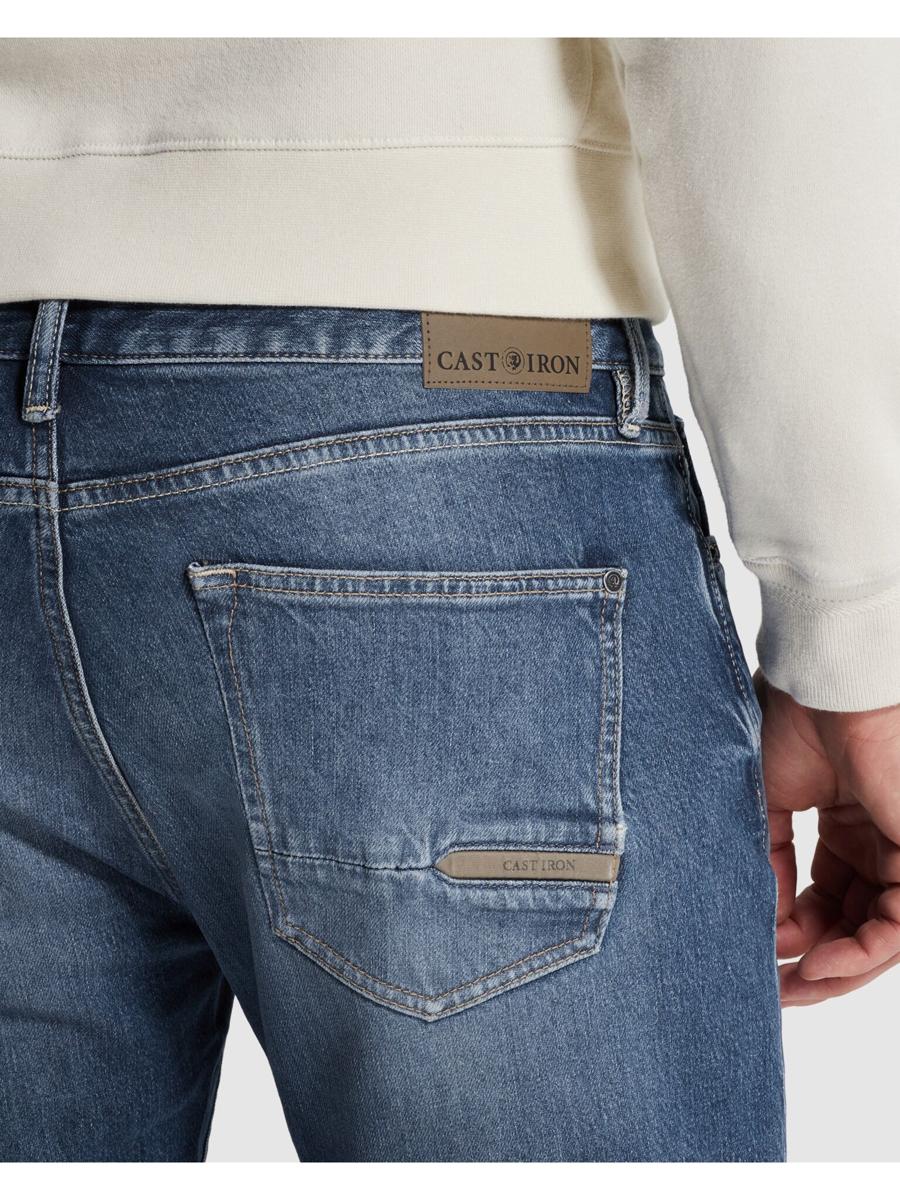 Cast Iron Pantalon CTR620 Blauw 6