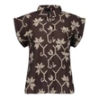 Geisha Blouse 63212-20 Bruin 3