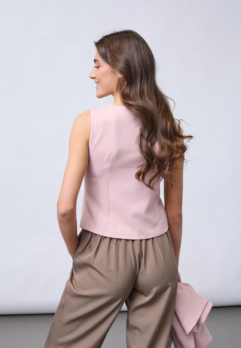 Sisters Point Gilet Gata-Ve2 Roze 3