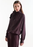 Jansen Amsterdam Blouse Iris Paars 1
