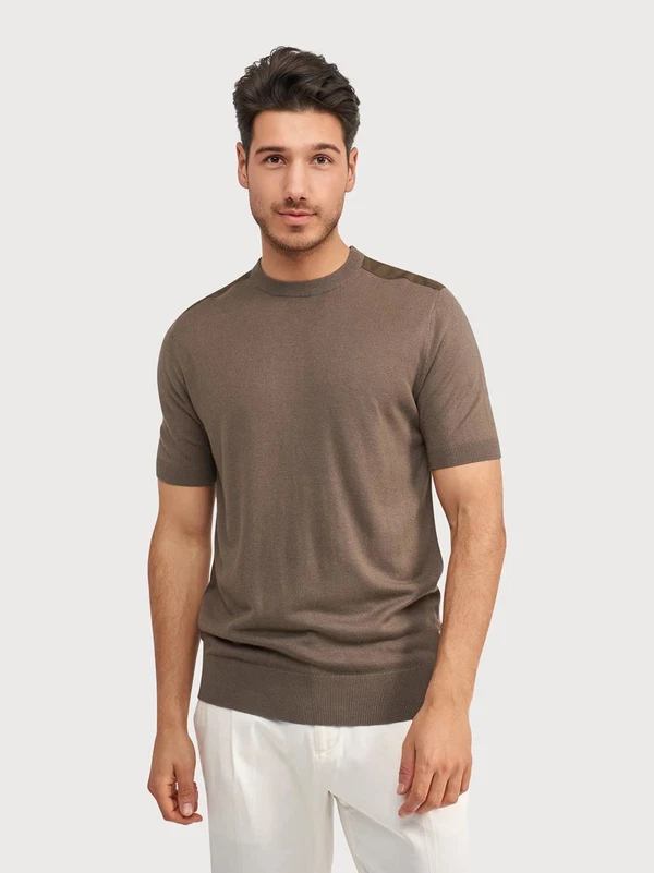 Blue Industry T-Shirt KBIS26-M11 Taupe 1