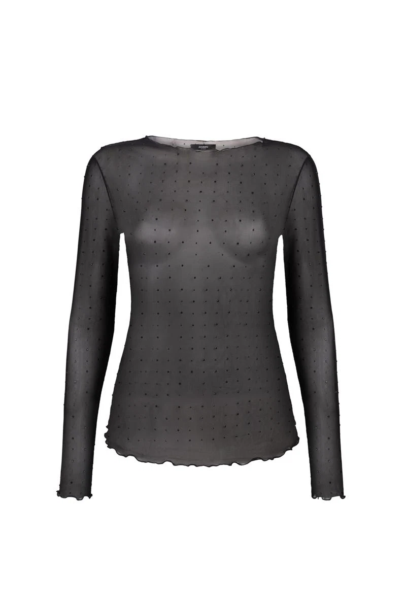 Jansen Amsterdam Vest KITTY W26.4 Zwart 4