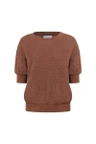 NUKUS Trui NKF01068 Bruin 1
