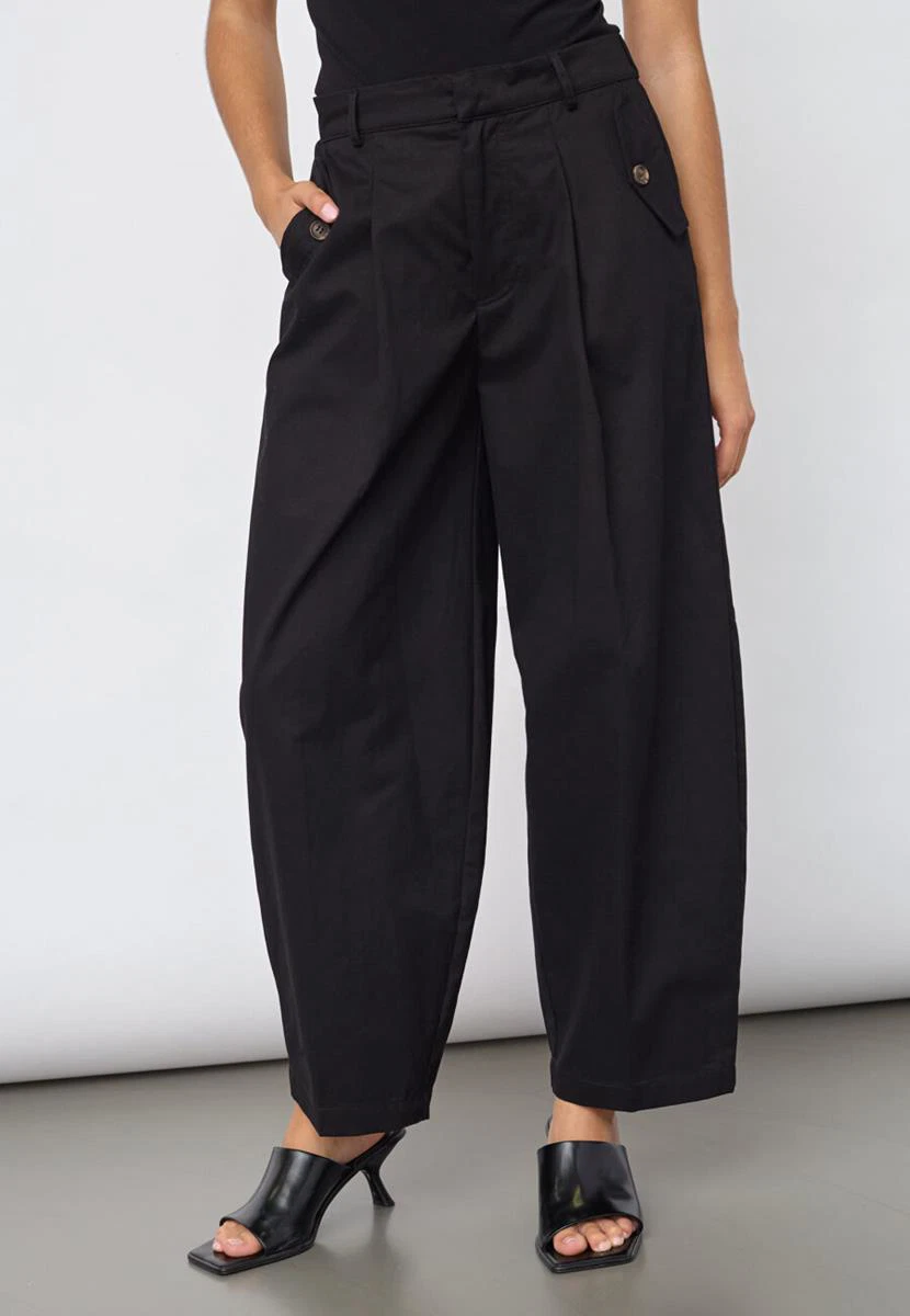 Sisters Point Pantalon Edith-Pa Zwart 1