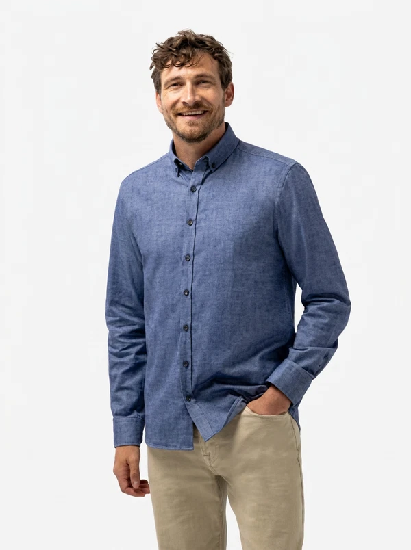 State of Art Overhemd 211-26210 Blauw 1