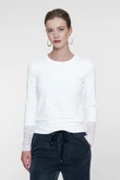 Geisha Longsleeve 62600-26 Off-White 5